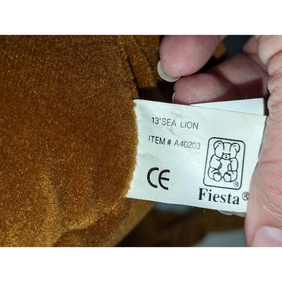 Fiesta Sea Lion 13" Stuffed Plush Animal -0823 - Picture 7 of 8